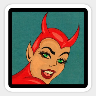 Devil in Latex Sticker